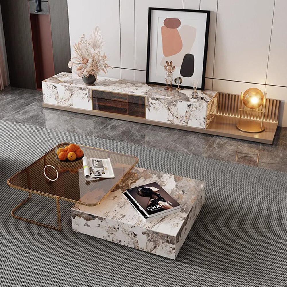 MAS-2530 Masdio VIVIANNA Modern Sintered Stone Coffee Table Masdio