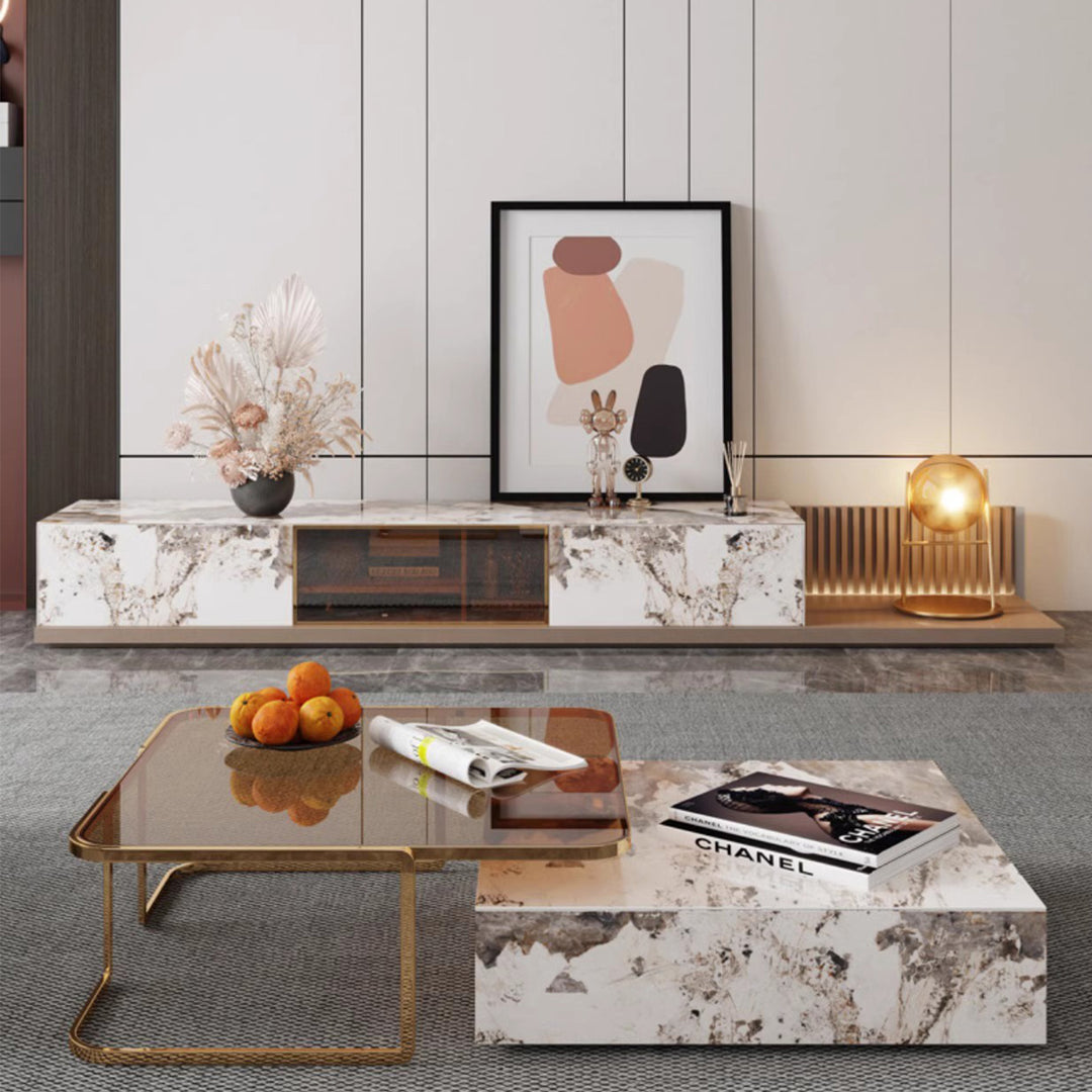 MAS-2530 Masdio VIVIANNA Modern Sintered Stone Coffee Table Masdio