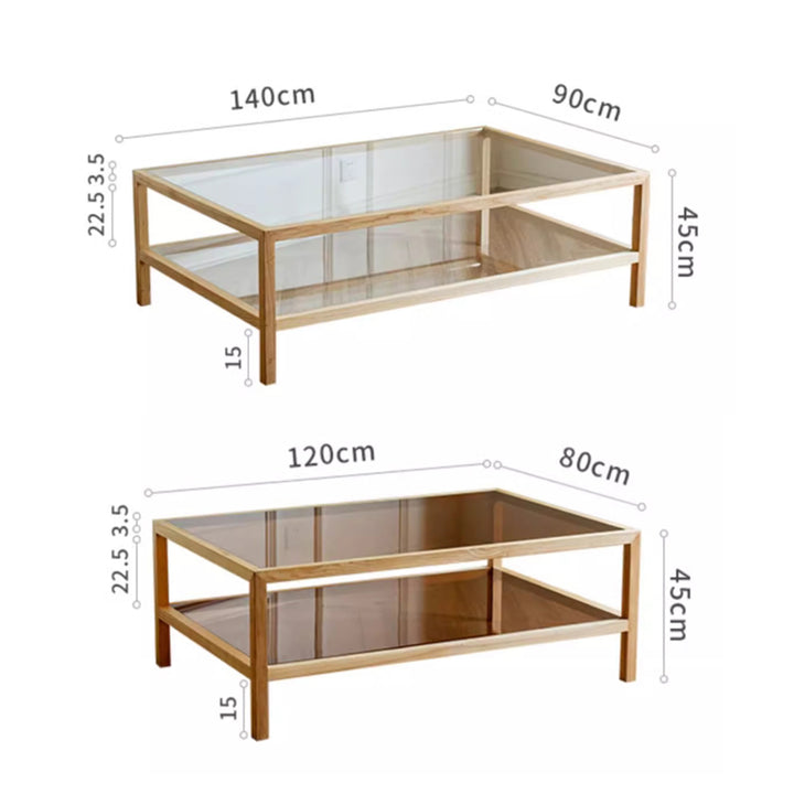 MAS-2532 Masdio ZYRA Japandi Coffee Table