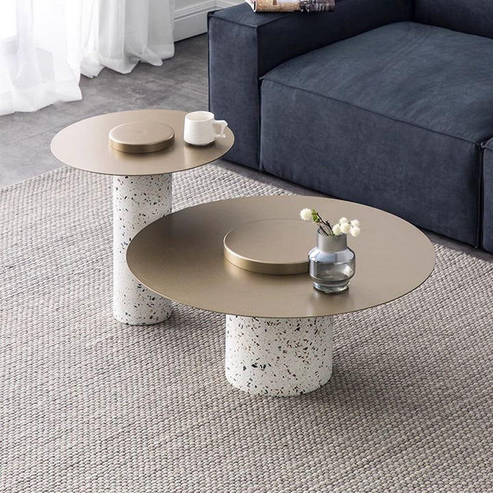 MAS-2540 Masdio SIGRID Modern Terrazzo Coffee Table