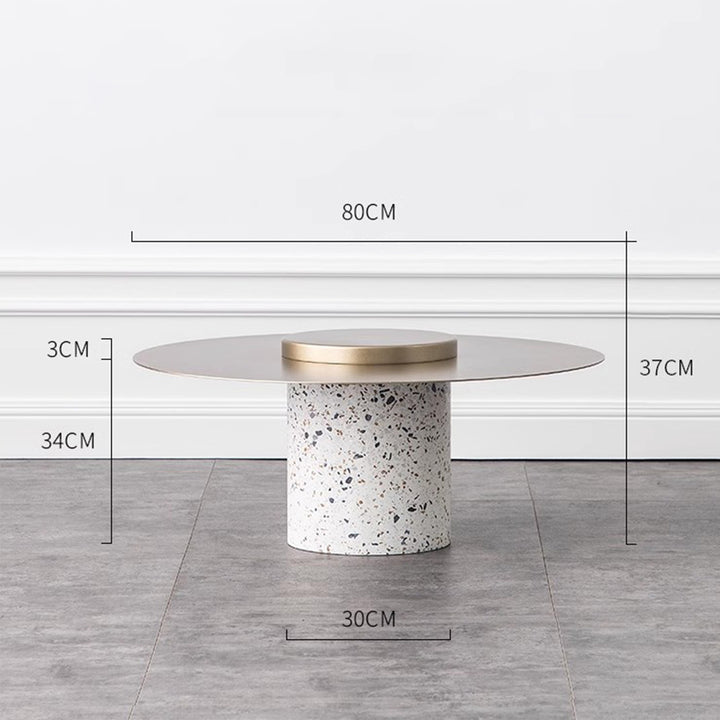 MAS-2540 Masdio SIGRID Modern Terrazzo Coffee Table