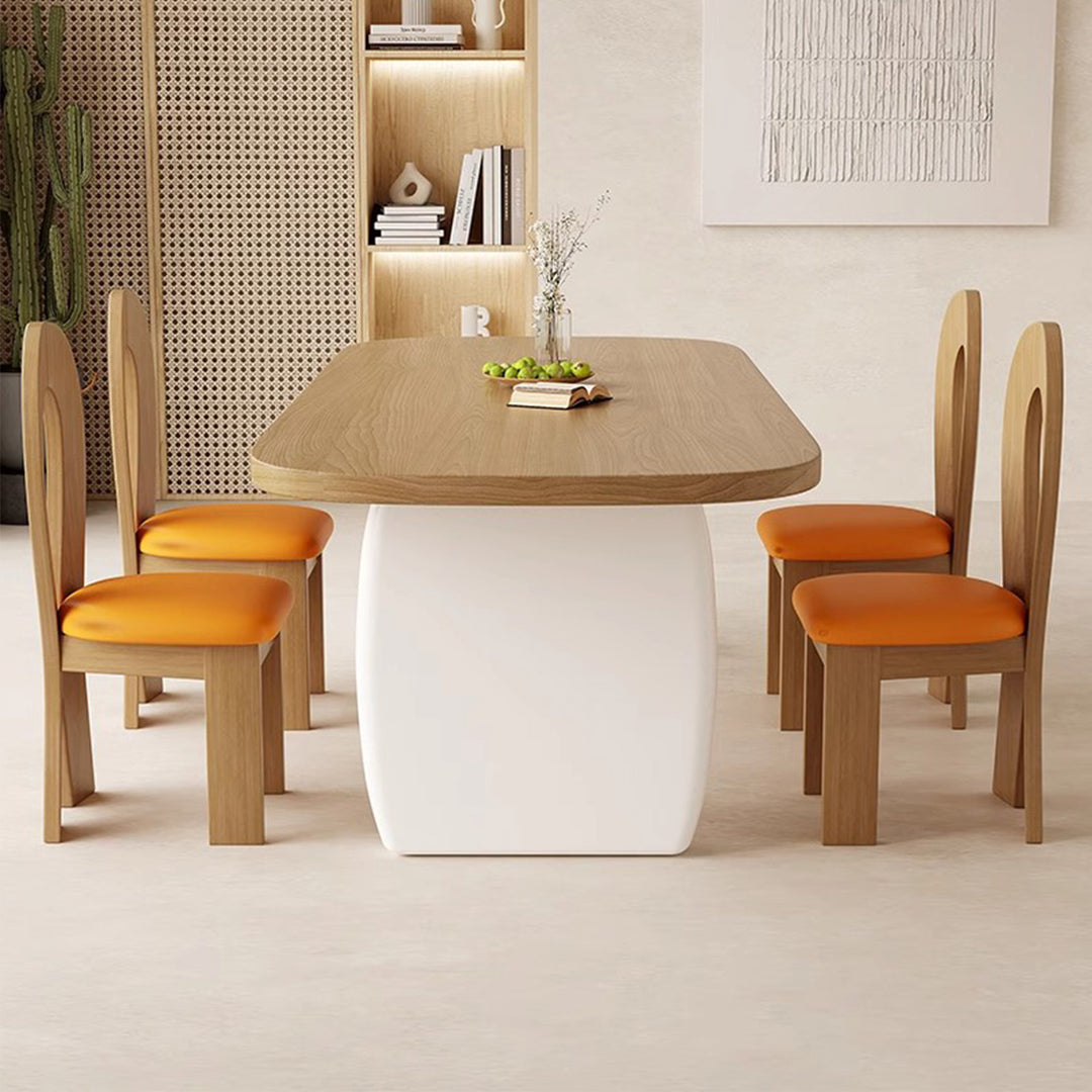 MAS-2690 Masdio Japandi Solid Wood Dining Table