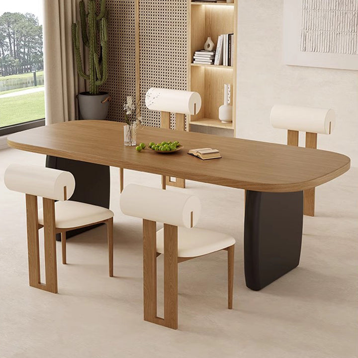 MAS-2690 Masdio Japandi Solid Wood Dining Table