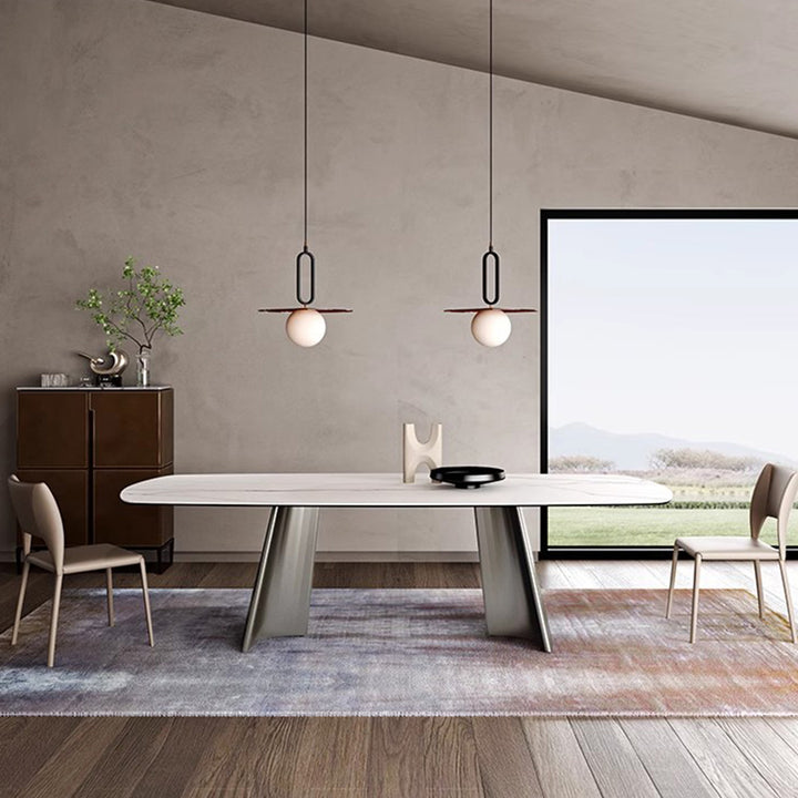 MAS-2698 Masdio Modern Sintered Stone Dining Table