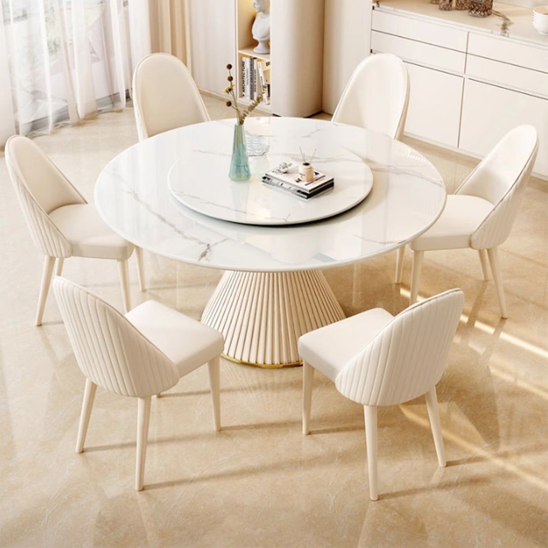 MAS-2720 Masdio Modern Sintered Stone Round Dining Table