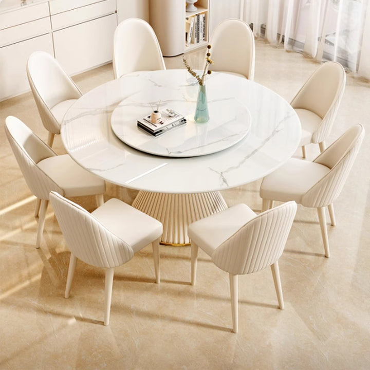 MAS-2720 Masdio Modern Sintered Stone Round Dining Table