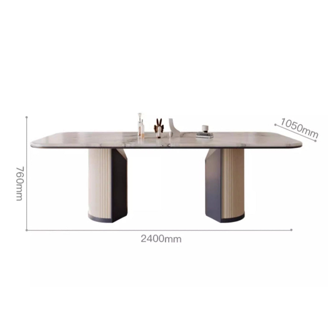 MAS-2723 Masdio Modern Marble Dining Table