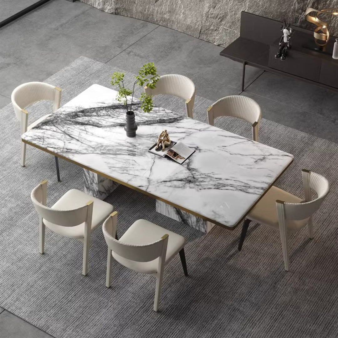 MAS-2724 Masdio Modern Marble Dining Table