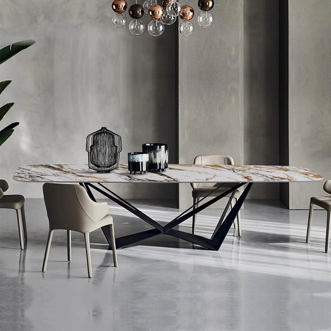 MAS-2727 Masdio Modern Sintered Stone Dining Table