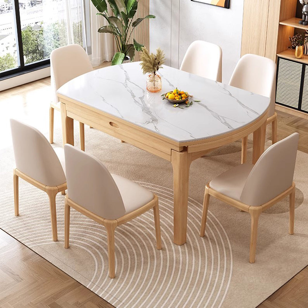 MAS-2730 Masdio Scandinavian Sintered Stone Dining Table