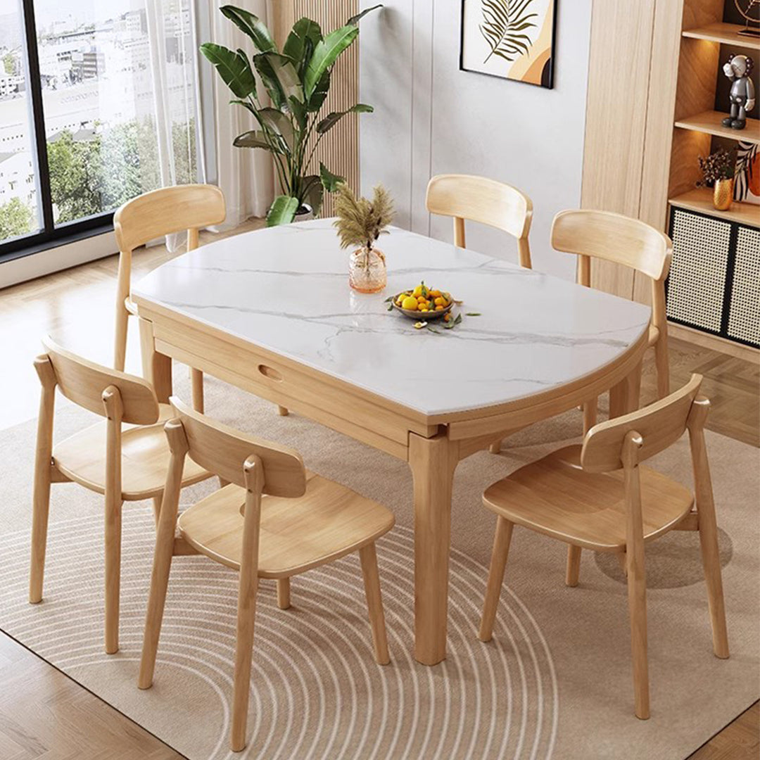 MAS-2730 Masdio Scandinavian Sintered Stone Dining Table