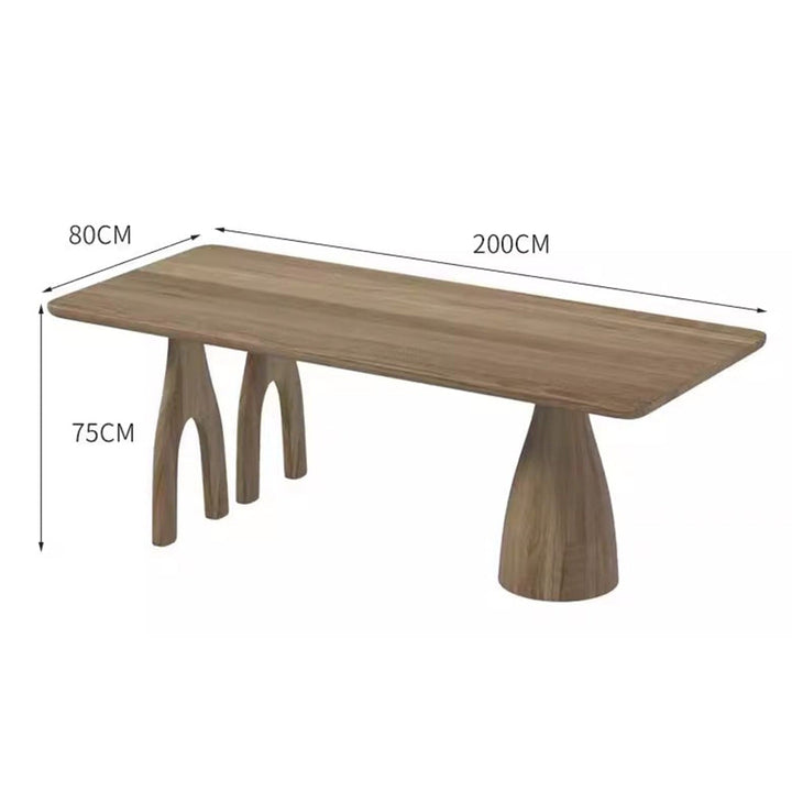 MAS-2732 Masdio Modern Solid Wood Dining Table