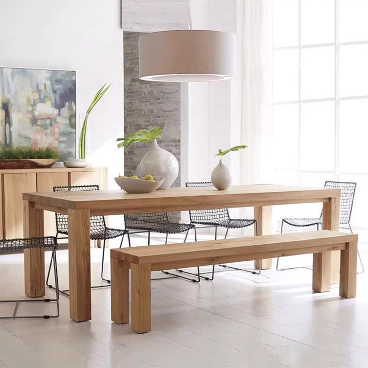 MAS-2733 Masdio Scandinavian Solid Wood Dining Table