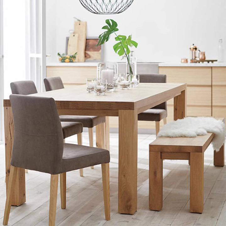 MAS-2733 Masdio Scandinavian Solid Wood Dining Table