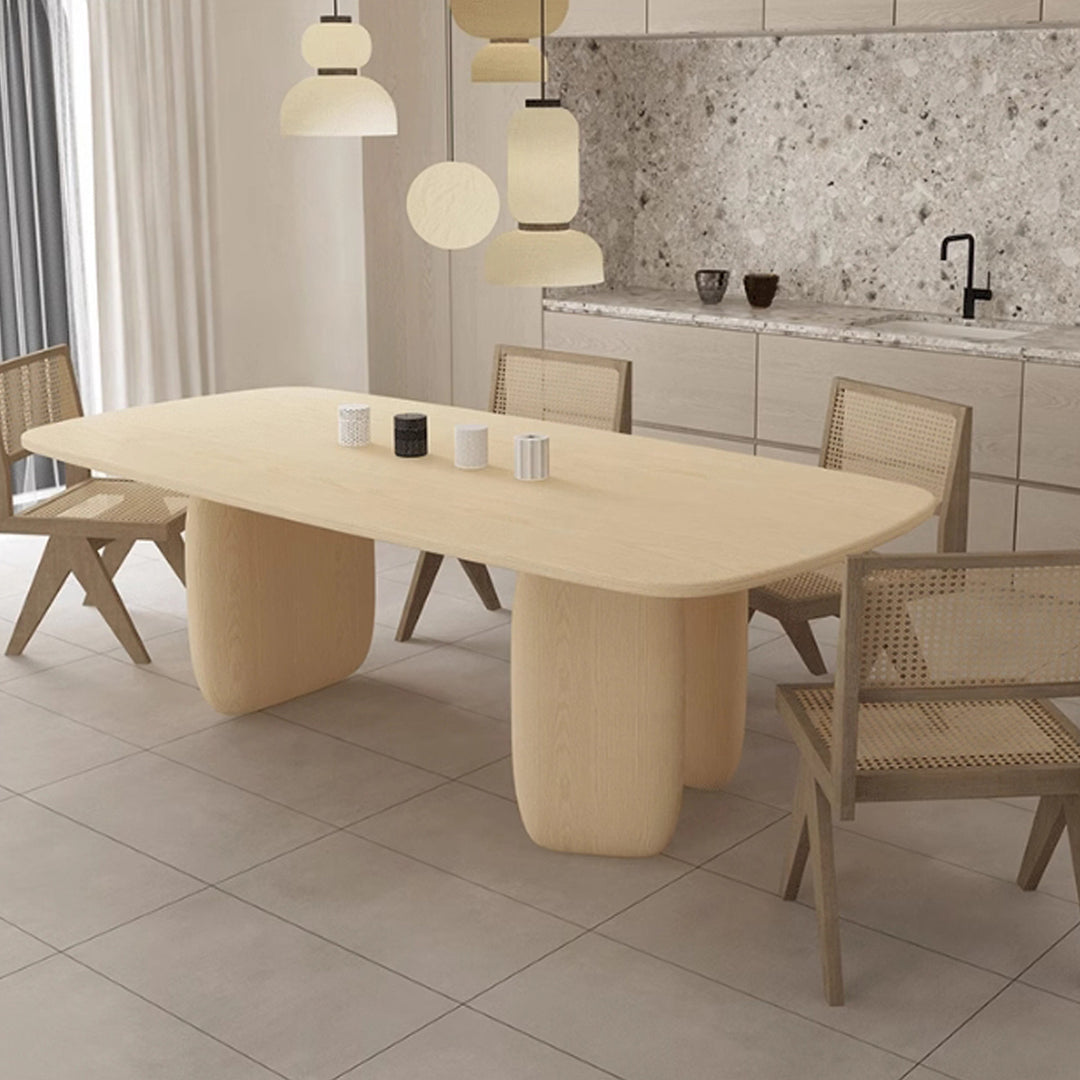 MAS-2747 Masdio Modern Solid Wood Dining Table