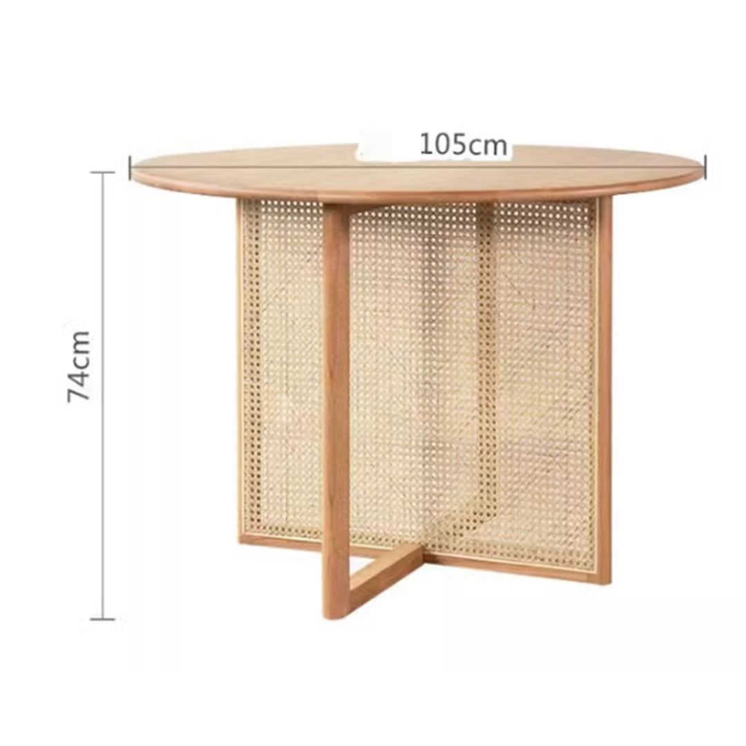 MAS-2752 Masdio Rattan Dining Table & Chairs