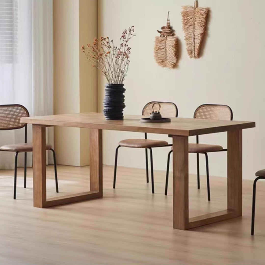 MAS-2756 Masdio Scandinavian Solid Wood Dining Table