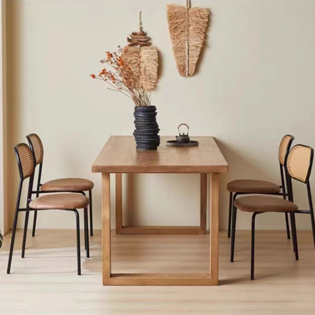 MAS-2756 Masdio Scandinavian Solid Wood Dining Table