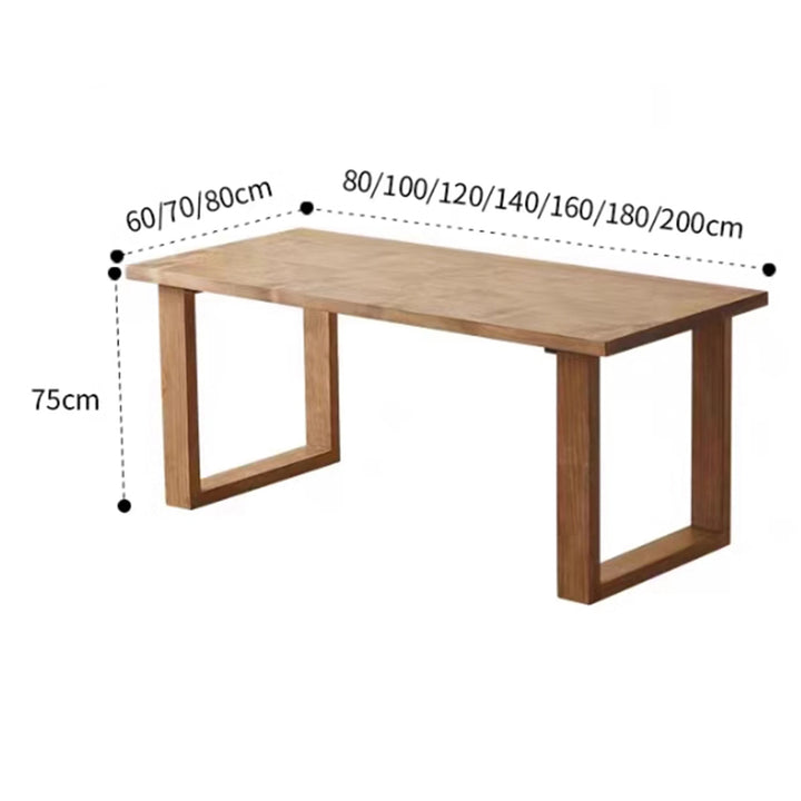 MAS-2756 Masdio Scandinavian Solid Wood Dining Table