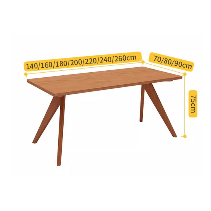 MAS-2760 Masdio Modern Solid Wood Dining Table