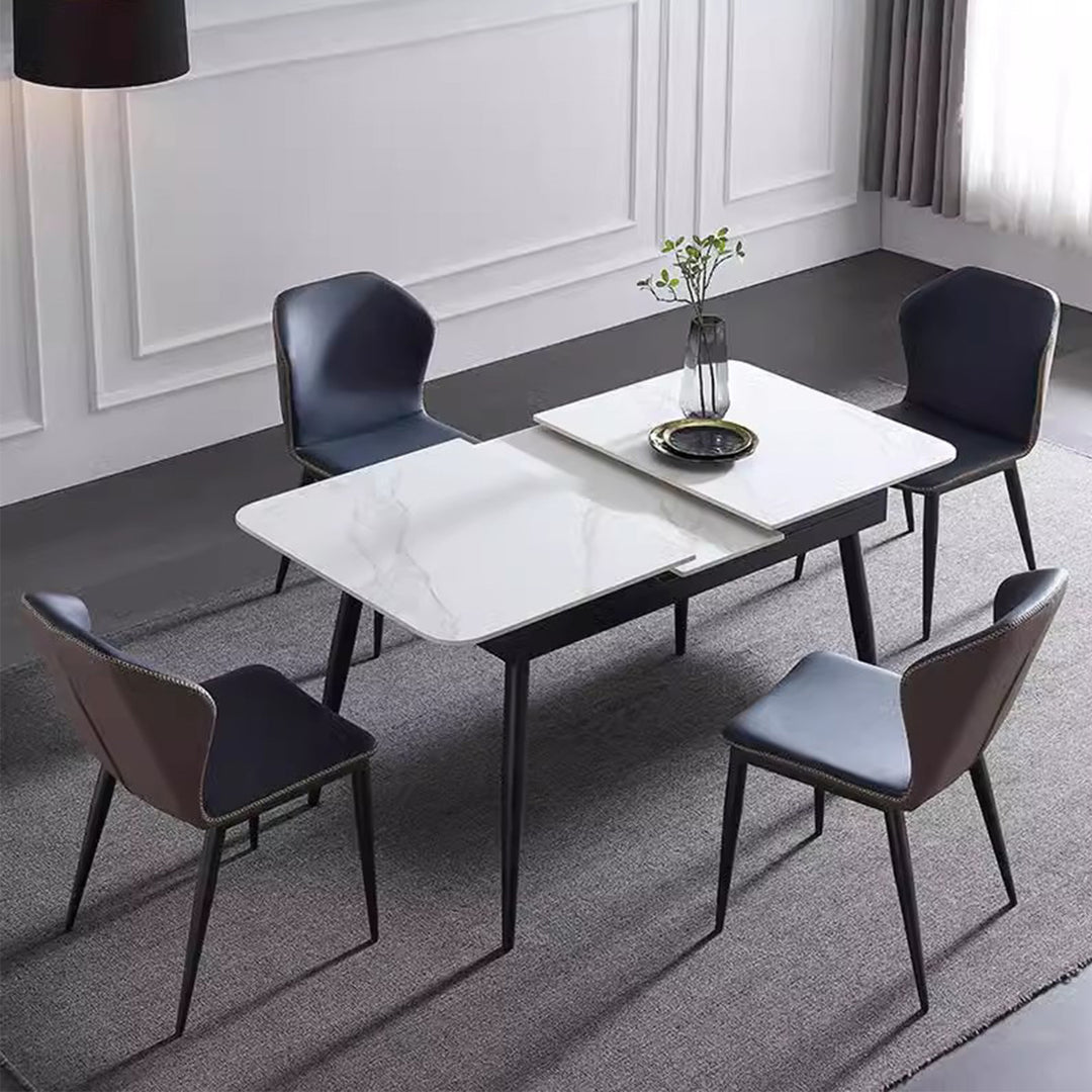 MAS-2767 Masdio Modern Sintered Stone Extendable Dining Table