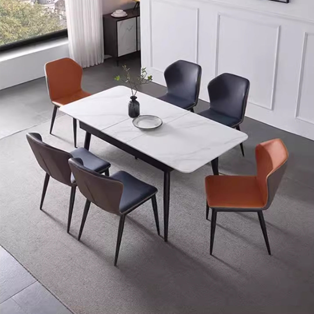 MAS-2767 Masdio Modern Sintered Stone Extendable Dining Table