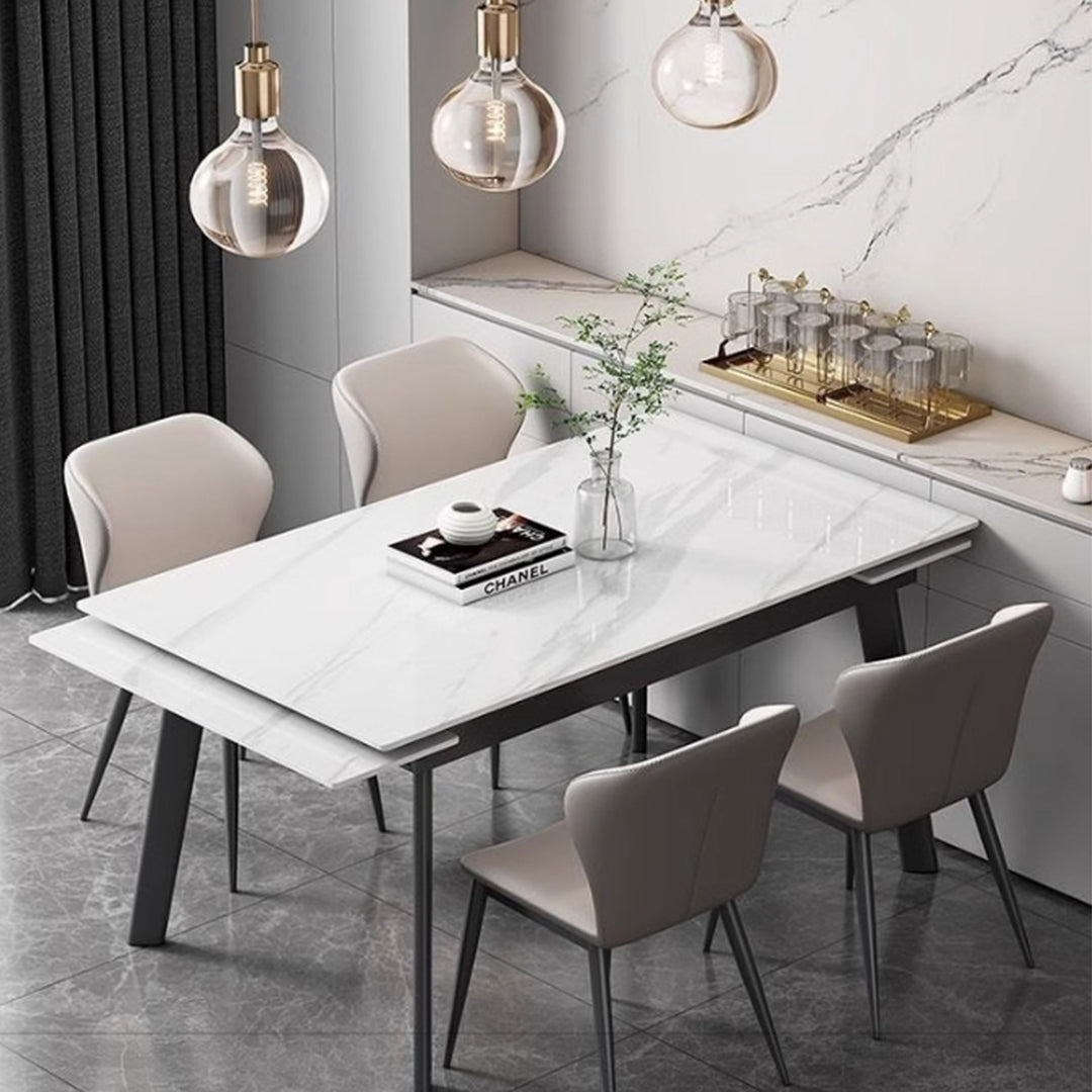 MAS-2768 Masdio Modern Extendable Sintered Stone Dining Table