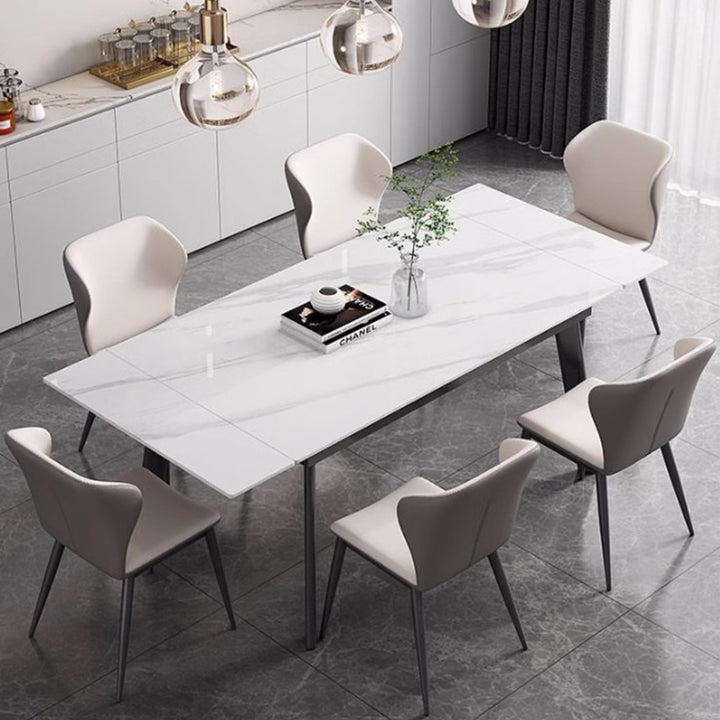 MAS-2768 Masdio Modern Extendable Sintered Stone Dining Table