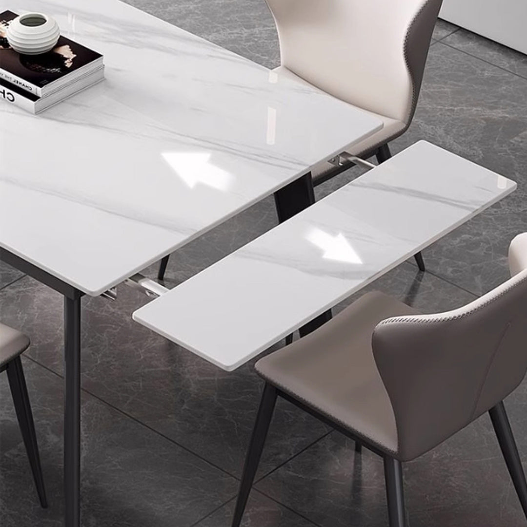 MAS-2768 Masdio Modern Extendable Sintered Stone Dining Table