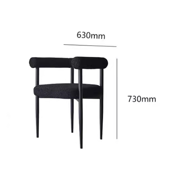 MAS-2769 Masdio Modern Boucle Dining Chair