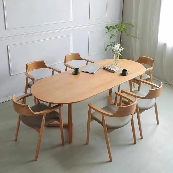 MAS-2770 Masdio Scandinavian Solid Wood Dining Table