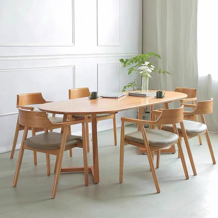 MAS-2770 Masdio Scandinavian Solid Wood Dining Table