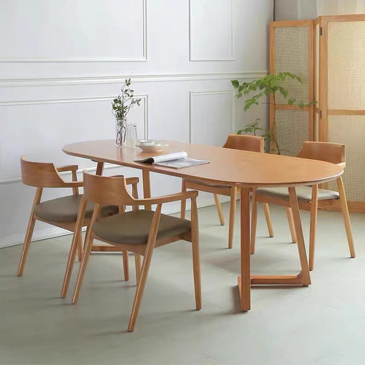 MAS-2770 Masdio Scandinavian Solid Wood Dining Table