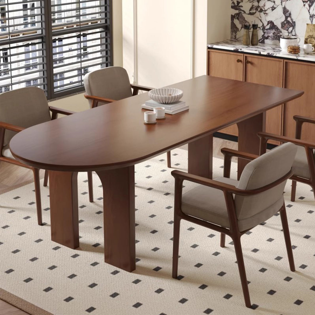 MAS-2771 Masdio Japandi Solid Wood Dining Table