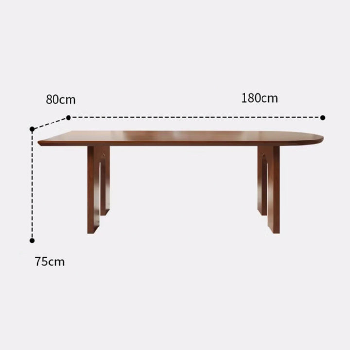 MAS-2771 Masdio Japandi Solid Wood Dining Table