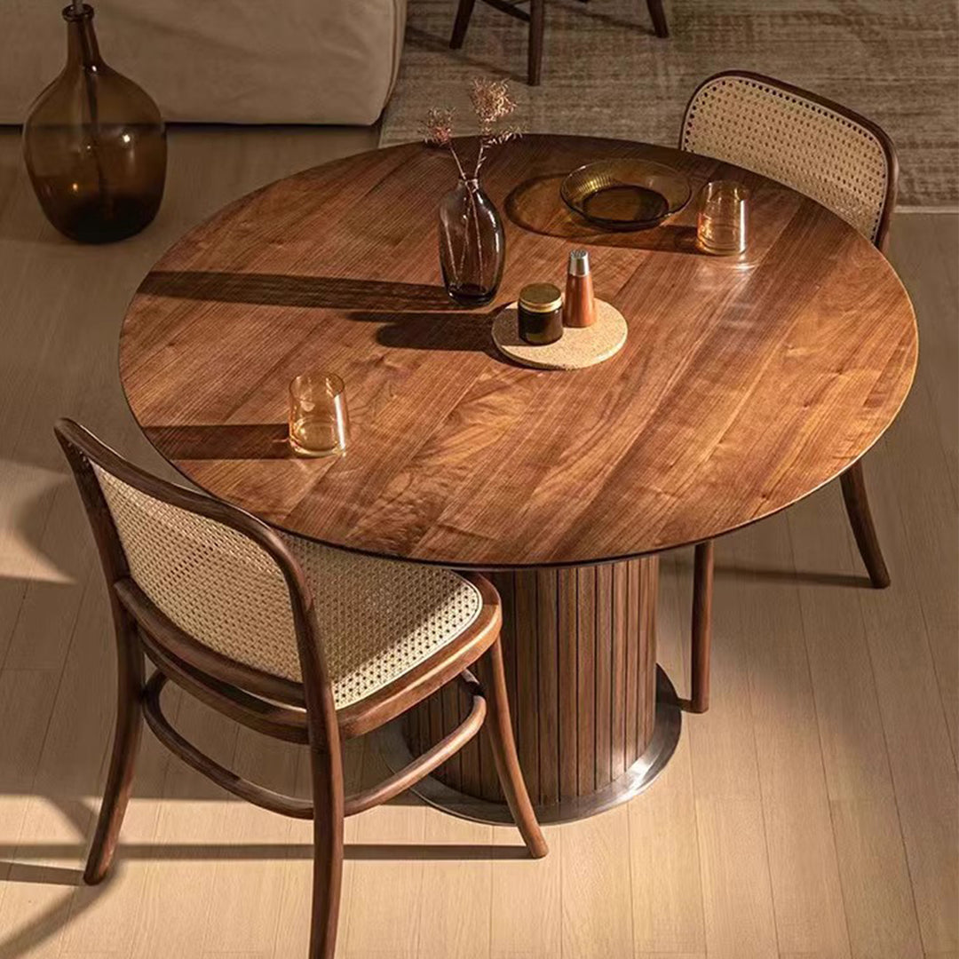 MAS-2788 Masdio Japandi Solid Wood Dining Table