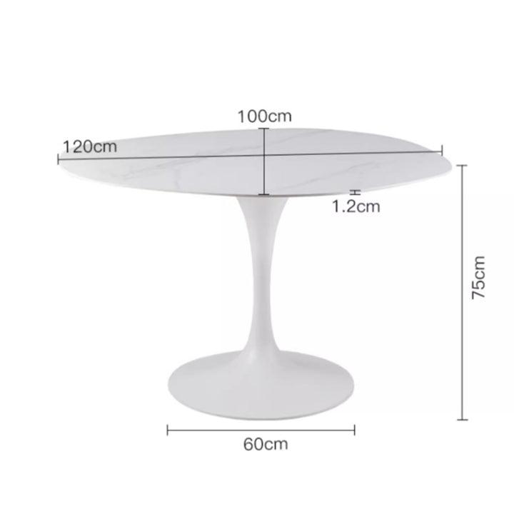 MAS-2789 Masdio Modern Sintered Stone Dining Table