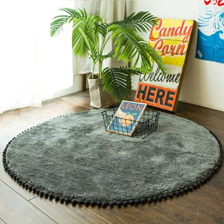 MAS-2823 Masdio Modern Round Short Pile Carpet