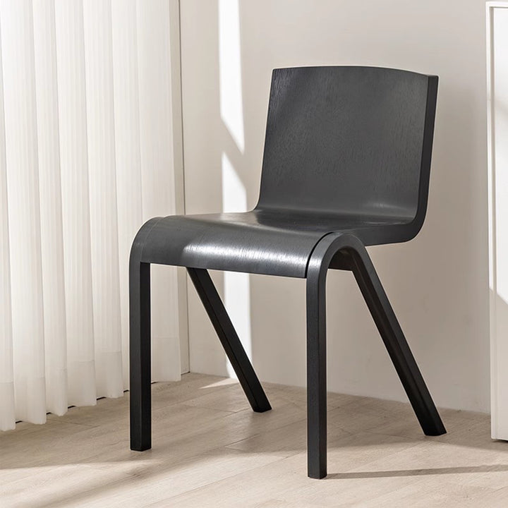 MAS-2890 Masdio Japandi Solid Wood Dining Chair
