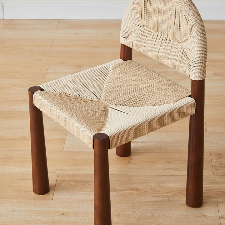 MAS-2897 Masdio Japandi Solid Wood Dining Chair