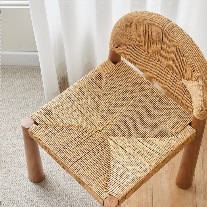 MAS-2897 Masdio Japandi Solid Wood Dining Chair