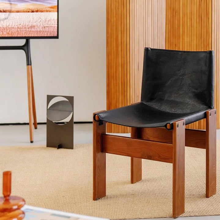 MAS-2905 Masdio Rustic Solid Wood Dining Chair