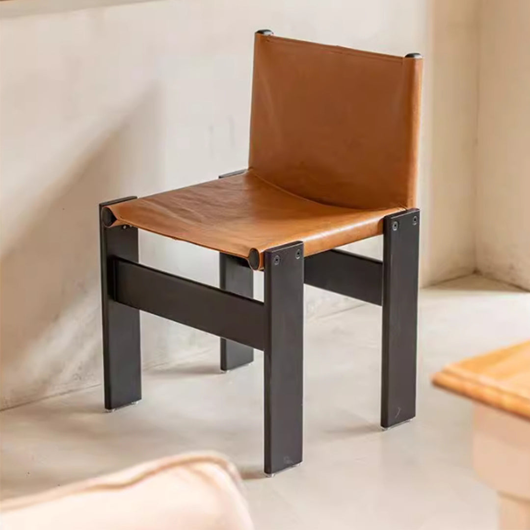 MAS-2905 Masdio Rustic Solid Wood Dining Chair