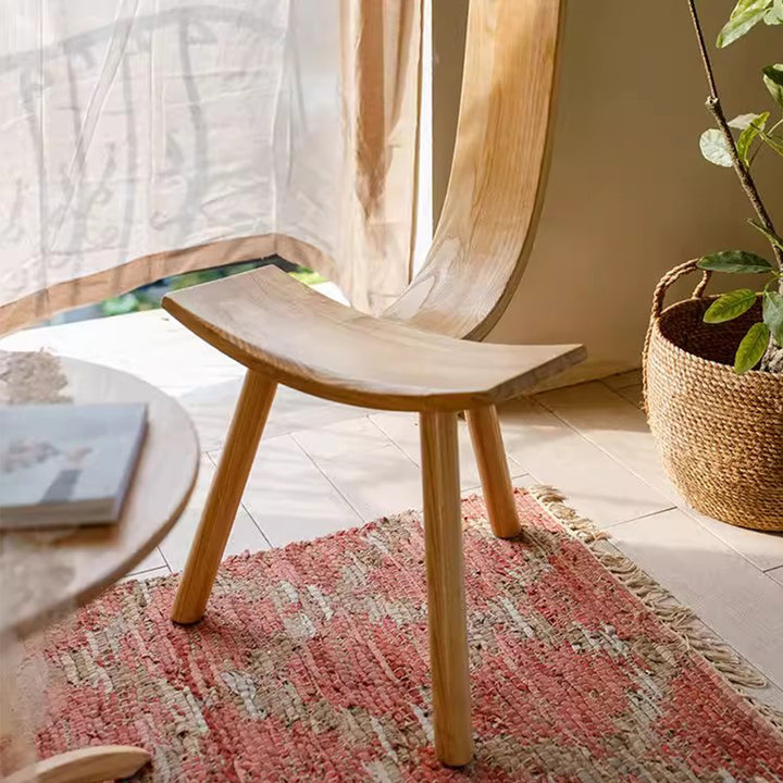 MAS-2915 Masdio Rustic Solid Wood Dining Chair