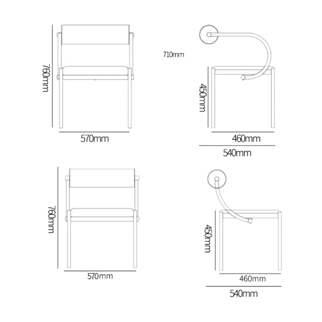 MAS-2919 Masdio Modern Dining Chair