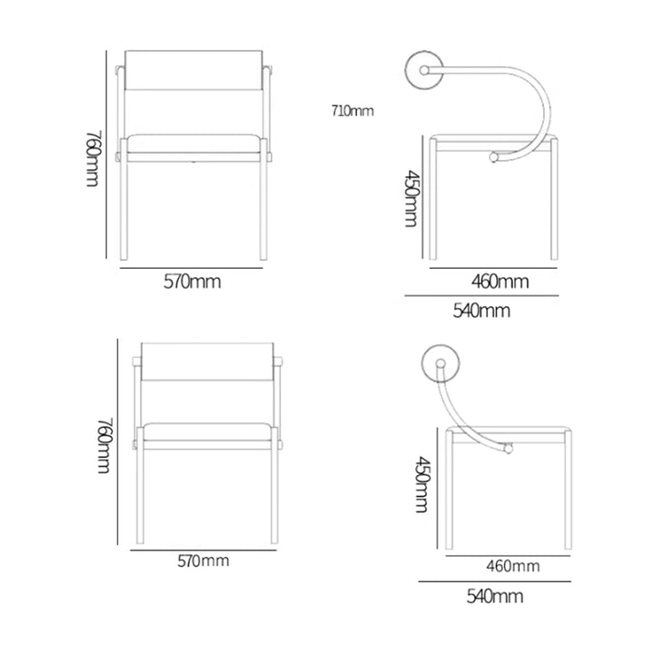 MAS-2919 Masdio Modern Dining Chair