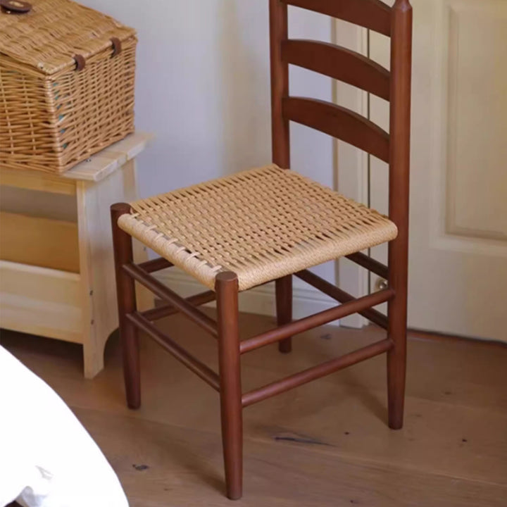 MAS-2923 Masdio Solid Wood Rustic Chair (Set of 2)