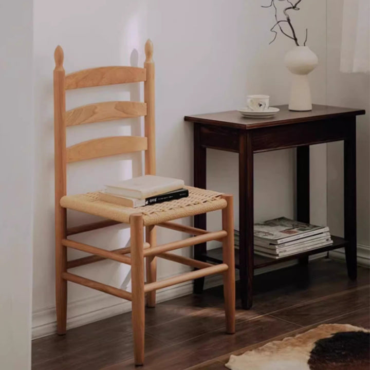 MAS-2923 Masdio Solid Wood Rustic Chair (Set of 2)