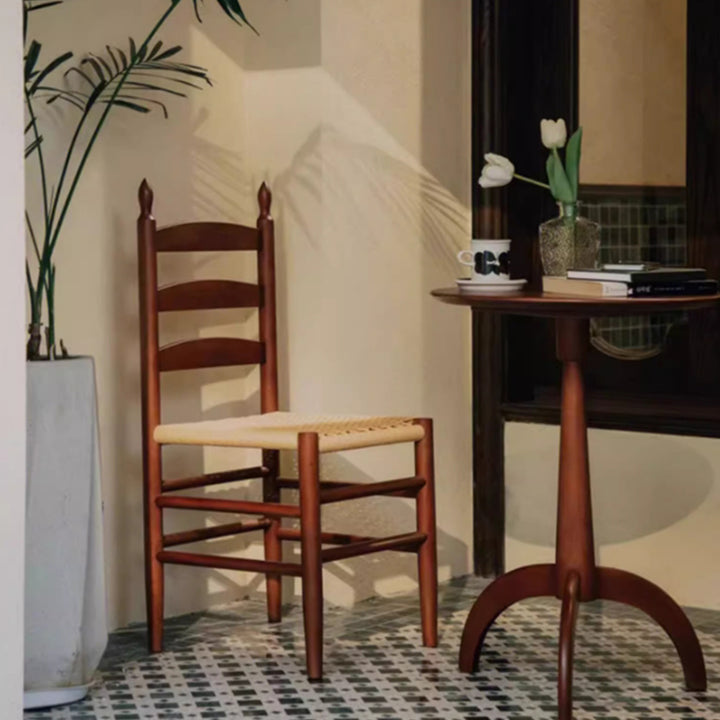 MAS-2923 Masdio Solid Wood Rustic Chair (Set of 2)