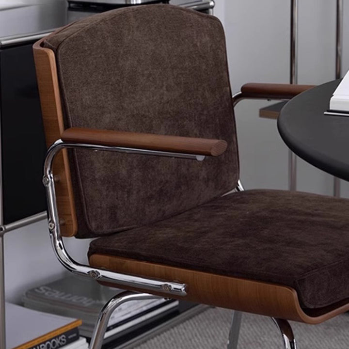 MAS-2924 Masdio Retro Velvet Office Chair